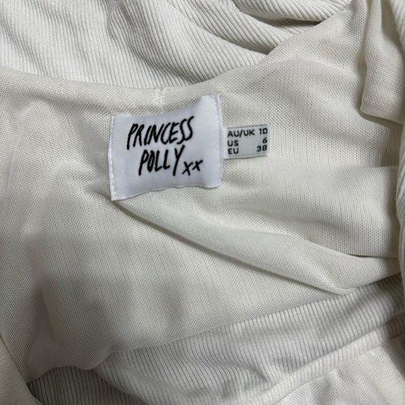 Princess Polly Crosby Bodysuit White - Picture 5 of 5